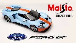MAISTO 1/18 Diecast 2017 Ford GT