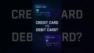 Credit Card vs Debit Card 💳 | कौन बेहतर है आपके लिए? #financeknowledge