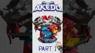 Создание кастомной арены для воинов Акедо. Часть 1. #akedowarriors #customakedo #eddiesworld