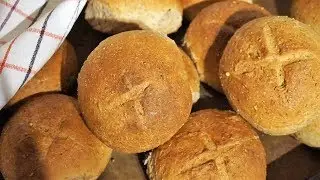 РЖАНЫЕ ХЛЕБНЫЕ БУЛОЧКИ/Rye bread rolls