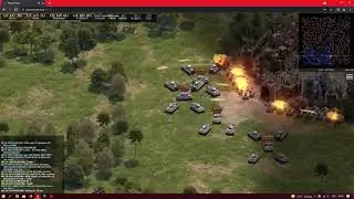 Panzer Rush Map 594 (Invasion vs RXPLeg) clearing some Troops