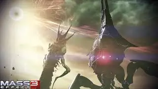 Reaper vs Thresher Maw - Mass Effect Remaster (4K 60FPS) Ultra HD