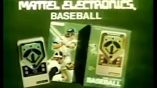 Mattel Electronics Baseball Commercial (1979)