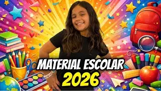 A Mam&atilde;e ENLOUQUECEU na COMPRA de MATERIAL ESCOLAR?! 😱✏️ | Maria Clara Achou ESTRANHO!