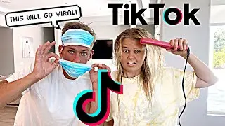 Создаём вирусный TikTok-челлендж! *Муж против жены*