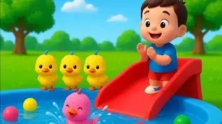 🎨 &ldquo;Color Splash Ducklings | Fun Water Slide Adventure for Kids | Learn Colors with Ducks 🦆💦&rdquo;