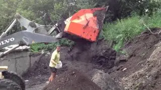 Schaufelseparator Terra-Star TS-G 152 am Radlader