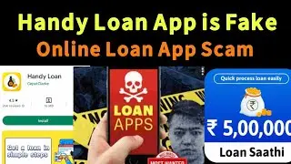 Handy Loan App is Fake,Gandi gali de rahe hai,Loan App Hack Contact list,How to prevent from Hacking