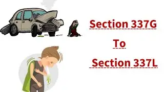 Section 337G, 337H, 337I 337J, 337K, 337L of PPC 1860