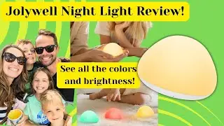 Best Night Light for Baby?! Jolywell Silicone | Soft Glow, Safe Design & Perfect for Nurseries