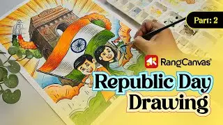 Republic Day drawing for beginners | Republic Day Drawing Easy | #republicday #republicdaydrawing