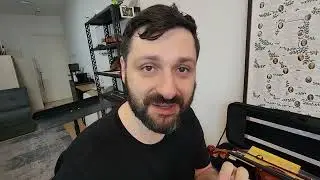 Unboxing violino de R$ 650
