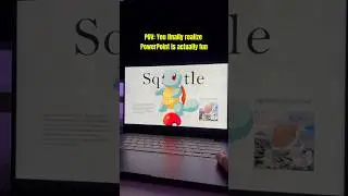 POV: you finally realize PowerPoint is actually fun 🤩 #powerpoint #tutorial #pokemon