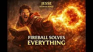 JESSE Human Mage &mdash; &ldquo;FIREBALL SOLVES EVERYTHING&rdquo;