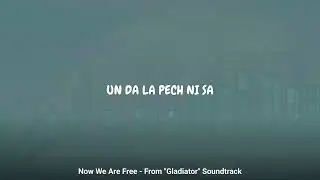 Hans Zimmer - Now We Are Free - From 