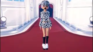 Dress to Impress (Animal Print themed). How did I do,  friends? 🐮🐄 Comment down below!