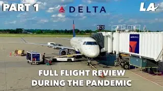 (Full Flight Review) Flying With Delta Airlines During The COVID-19 Pandemic | 2020 PANDEMIC