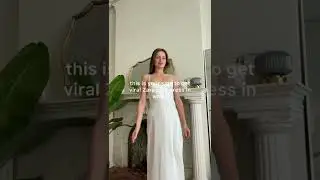 Zara viral pink dress in white #shorts