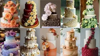 🌷Most Beautiful Two & Three Tier Cake Design 2025/Latest Cake Design/Birthday cake/3 tier Cake Idea