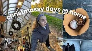 home for christmas | shopping, markets & productive ✨🎄
