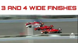 Best 3 And 4 Wide Motorsport Finishes