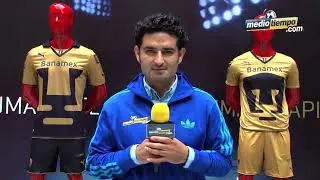 Medio Tiempo.- Presenta Pumas su uniforme 2013-2014