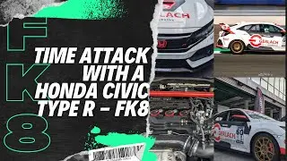 500-сильный Honda Civic Type R FK8 &mdash; немецкие и европейские мастера Time Attack на Нюрбургринге