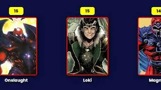 20 Most Powerfull Marvel Villains| [▶] Videos By Code | #VideosByCode  | #RemotionJs