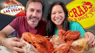 All You Can Eat Seafood Boil in Las Vegas! | AYCE Lobster 🦞 and Snow Crab Legs 🦀