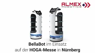 BellaBot auf der HOGA-Messe 2023