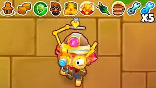 Насколько СИЛЬНА Бонни, УСИЛЕННАЯ БОГОМ? (Bloons TD Battles 2)