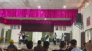 Tangla college///Practice time 😁....../////auditorium hall ❤️