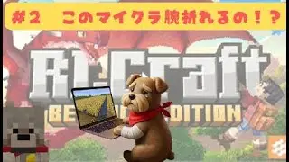 地獄マイクラ２日目｜砂利が掘れない！助けて！
