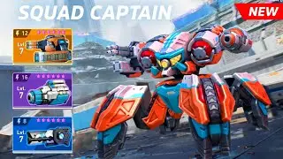 New SQUAD CAPTAIN - Parasite with Dreadshot 12, Pulse Cannon 8, Voltaic RPG 16 - Mech Arena
