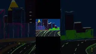 Watch me work! Can you guess the city? #inprogress #art #artist #cityscape #atl #procreate #shorts