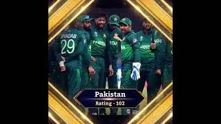 Top 10 ODI Teams | ICC Ranking 2022 #shorts