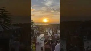 Beach Vibes at Sxm Festival 🌅🌊 #techno #festival #sunset #djset #sxm