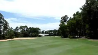 Aircraft Takes Off From 17th Fairway of Shark's Tooth Golf Course in NW Florida