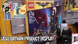 LEGO Batman Product Display at New York Toy Fair 2018