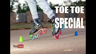 TOE TOE SPECIAL FREESTYLE SLALOM SKATING TRICKS