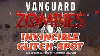 Invincible Glitch Spot | Vanguard Zombies #shorts #callofduty #cod