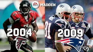Top 10 Most OVERPOWERED Madden Teams in History!