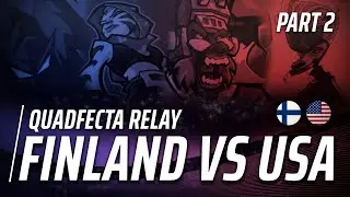 Quadfecta Relay Race '23 - FIN vs. USA - PART 2