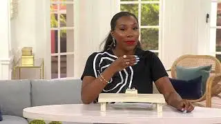 Affinity Gems Tanzanite & White Diamond Ring, 14K Gold on QVC