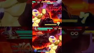 DBFZ frieza combo #dragonballfighterz #dragonball #dragonballz #dbz #dbfzmatches #dbfighterz #goku
