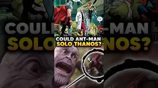 Ant-Man Could&rsquo;ve Soloed Thanos&hellip; But Marvel Stopped Him! #thanos #antman