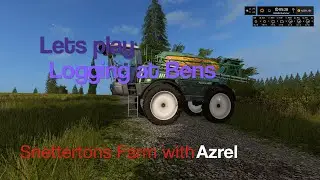 Farming Simulator 17 &mdash; Ферма Снеттертонов &mdash; Давайте поиграем. Эпизод №9 &mdash; Лесозаготовки в Бенсе