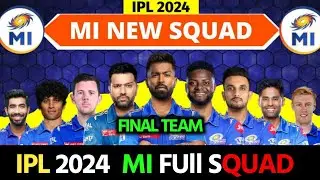 Mi team 2024 players list | Rohit sharma | Mi | SJG | Mi TEAM 2024