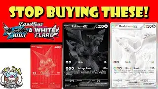 STOP Buying Black Bolt & White Flare Illustration Rare, & Secret Rare Cards! (Pokemon TCG News)