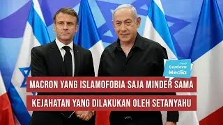 Macron yang Islamofobia saja Minder sama Kejahatan yang Dilakukan oleh Setanyahu🔻